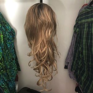 UniWig Balayage brown to blonde wig, lace front